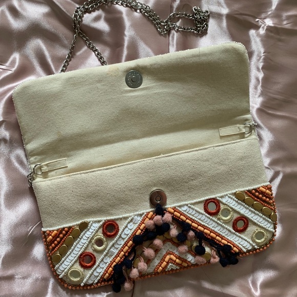 Boho Beaded Clutch - Picture 2 of 5